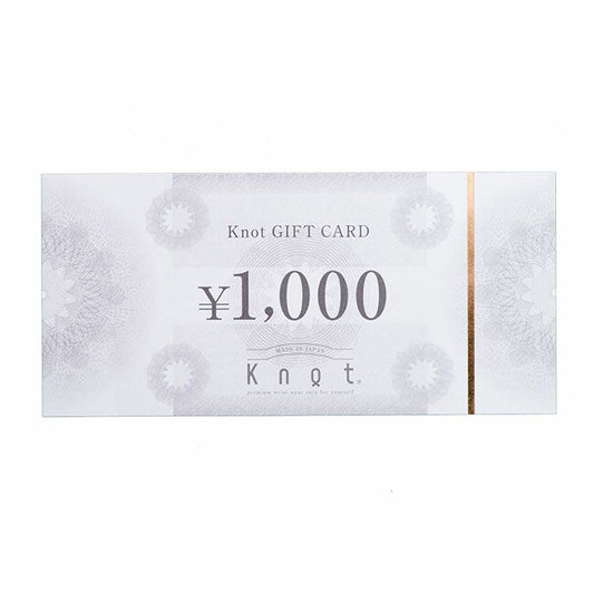 Knot ギフトカード【1,000円分】