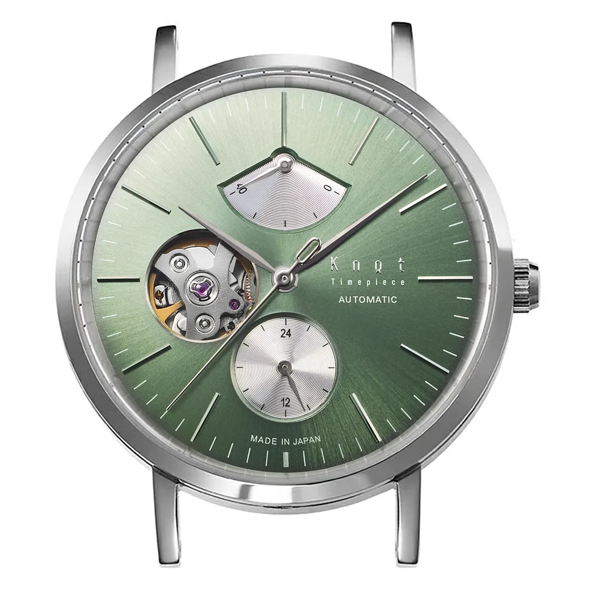 Knot CAP-38SVLGN 腕時計 メカニカル ライトグリーン メンズ