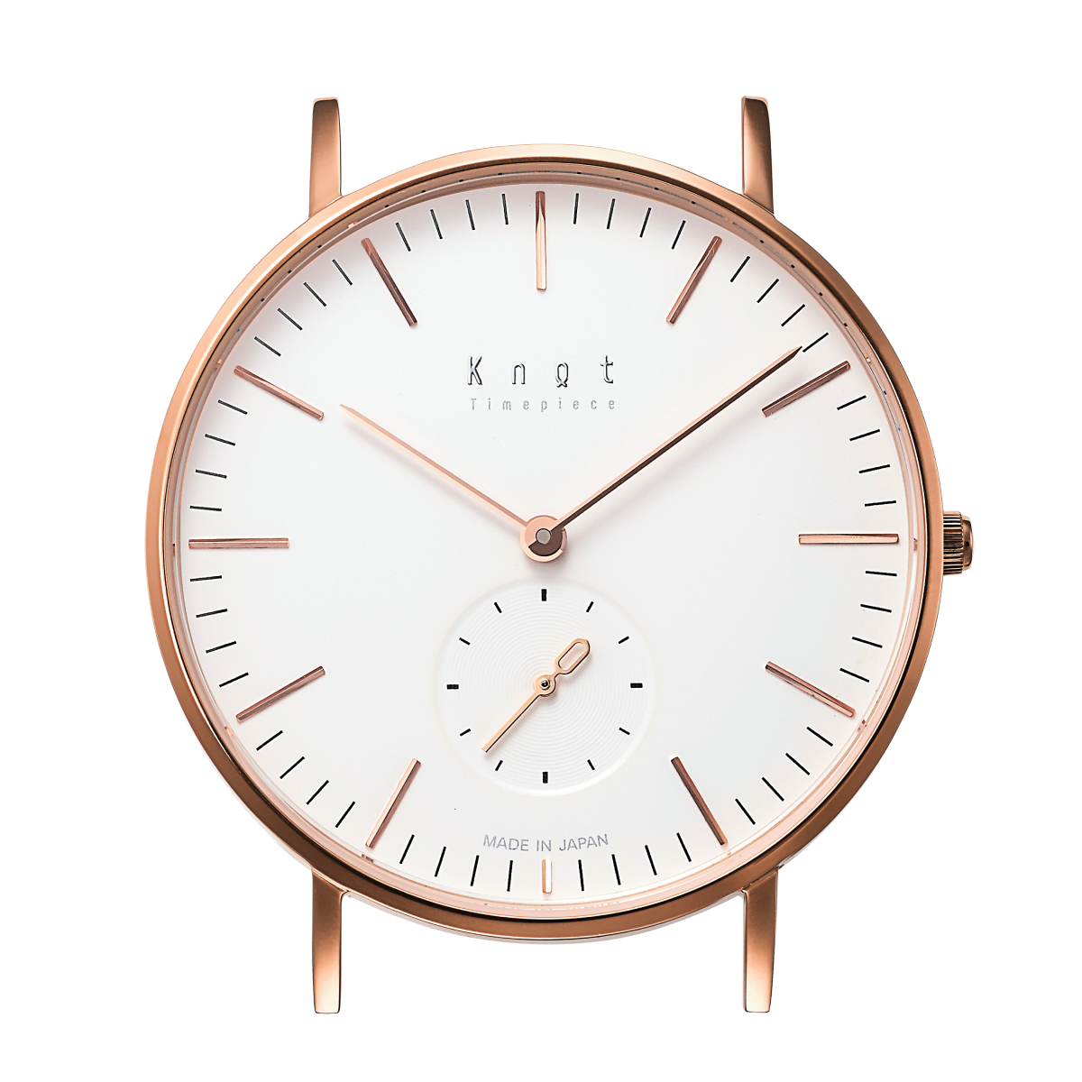 Knot CS-36RGWH 腕時計 メンズ レディース クォーツ ローズゴールド