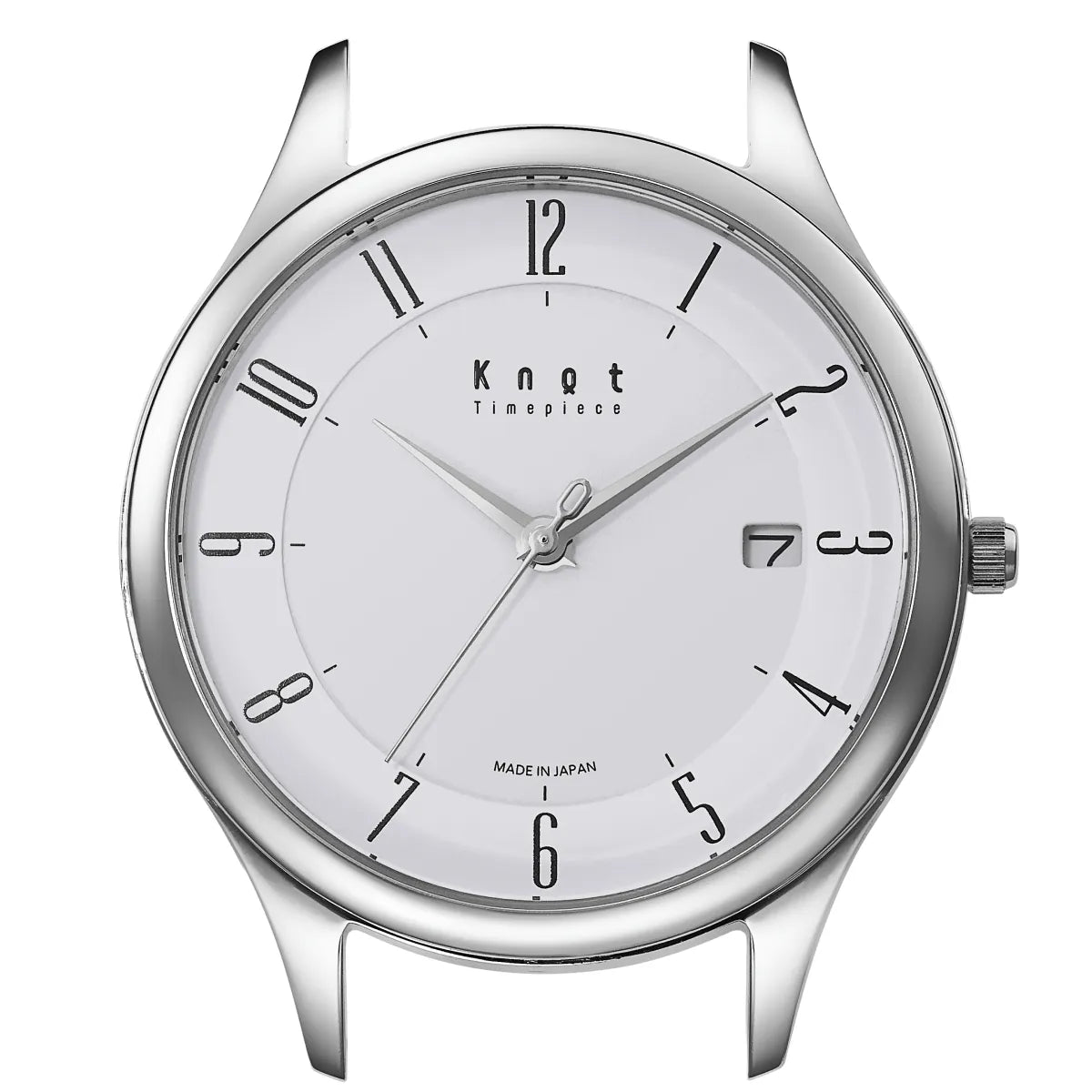 Knot CS-38ASVWH 腕時計 メンズ レディース ソーラー ホワイト 日本製