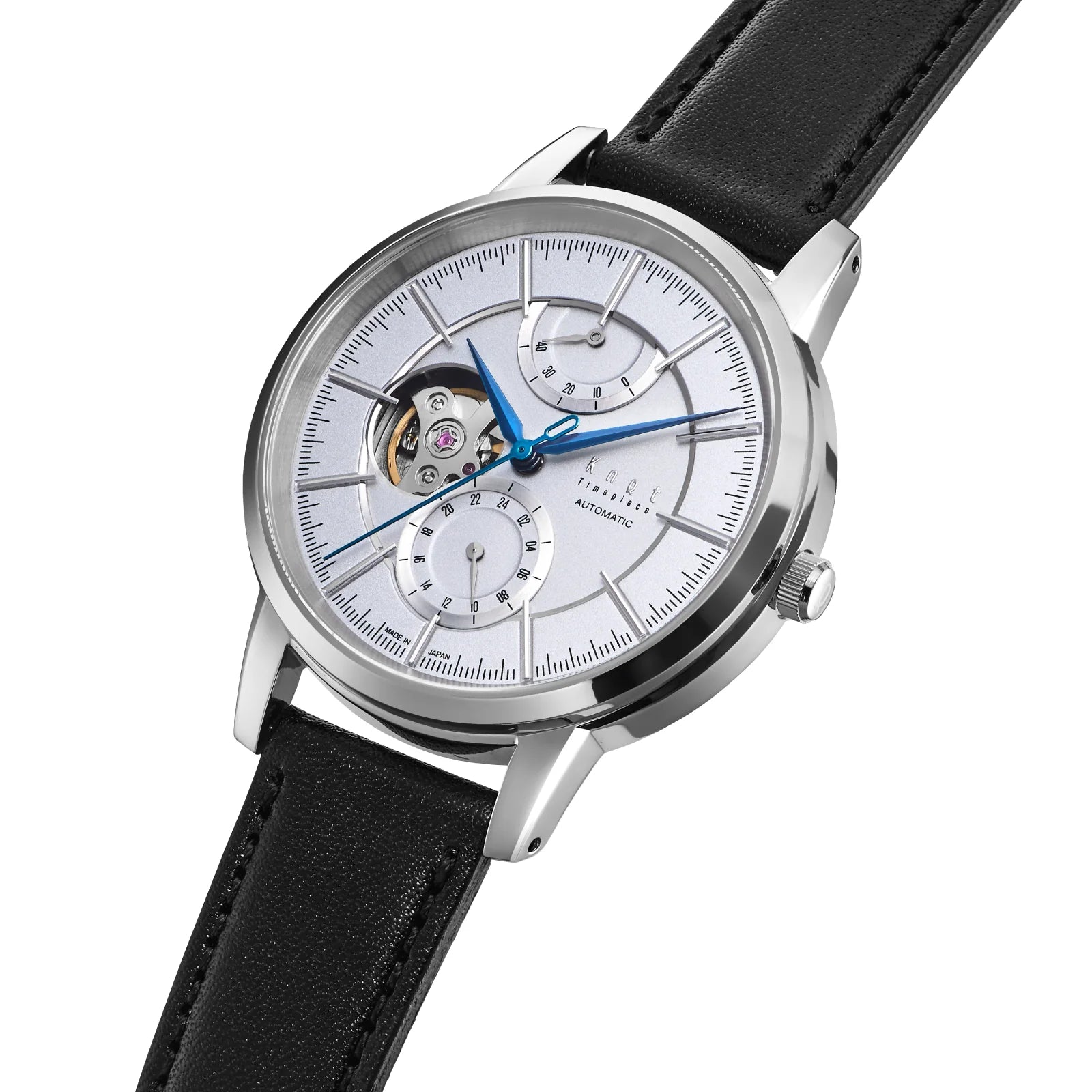 KNOT 自動巻き腕時計 Knot CAP-40_S18-TT 腕時計 メンズ 自動巻き シルバー 日本製 40mm