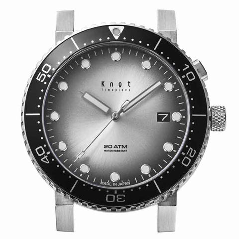 Knot SAC-40SSVSV 腕時計 メンズ 自動巻き シルバー 日本製 40mm 防水 
