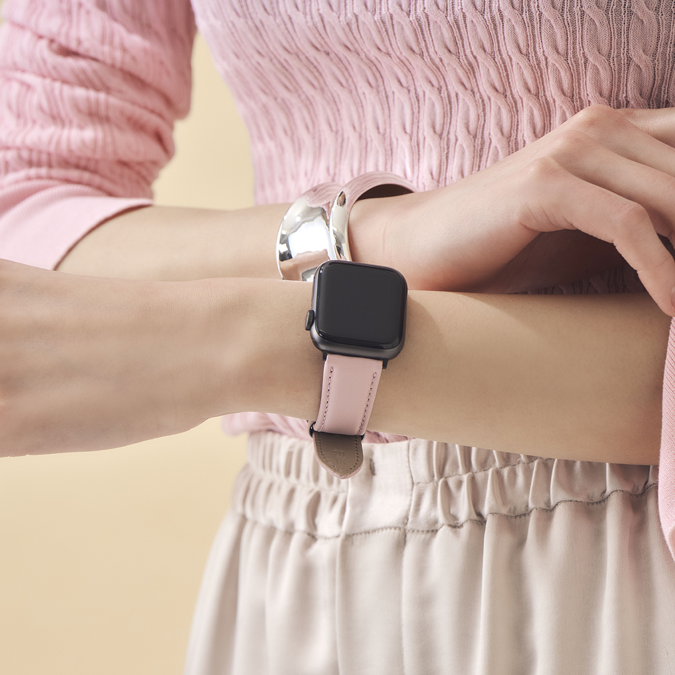 S20-SWP-LPK Apple Watch バンド 革日本製メンズ レディース