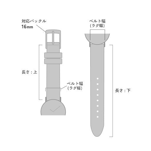 Knot NU-16BE 時計ベルト バンド 本革 18mm ベージュ ヌバック スエード – Maker's Watch Knot