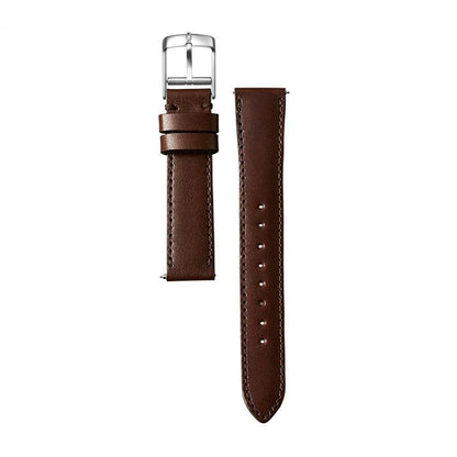 Knot S18-TT-DB 時計ベルト バンド 本革 18mm ダークブラウン 栃木 Knot S18-TT-DB 時計ベルト バンド 本革 18mm ダークブラウン 栃木