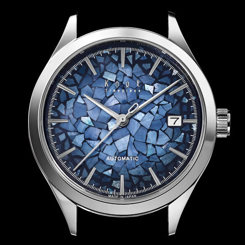 ルイ・イカール、ワルツの夢、豪華限定版・定価１０万３千円、新品額付 Maker's Watch Knot TAKUMI Collection 螺鈿 蒼色 日本製機械式腕時計