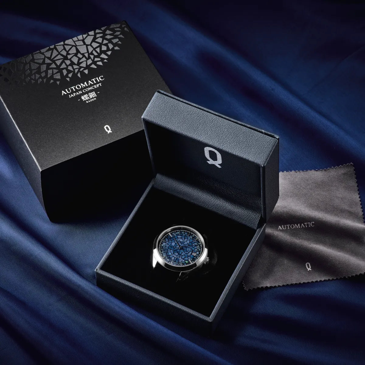Maker's Watch Knot TAKUMI Collection 螺鈿 蒼色 日本製機械式腕時計