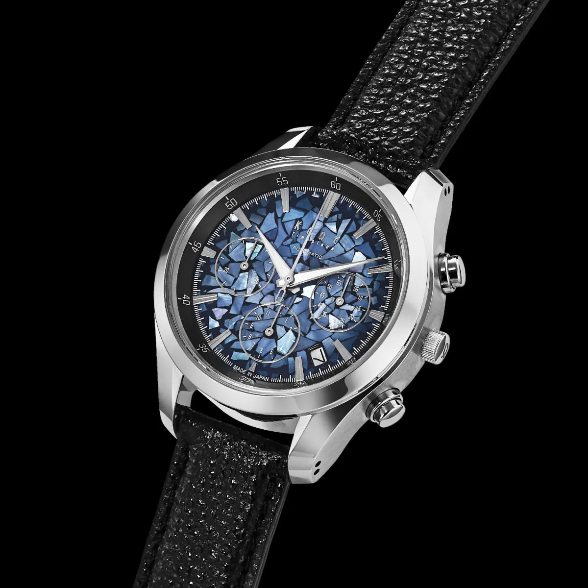 Maker's Watch Knot TAKUMI Collection 螺鈿 蒼色 日本製機械式腕時計
