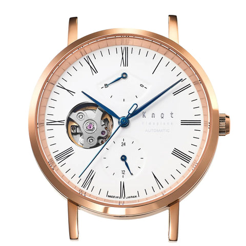 Knot CAP-38RGWH1腕時計 メンズ レディース ローズゴールド ホワイト