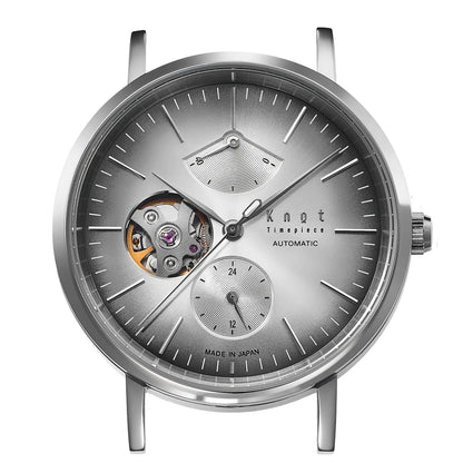 Knot CAP-38SVSV 腕時計 メンズ レディース クォーツ シルバー 日本製