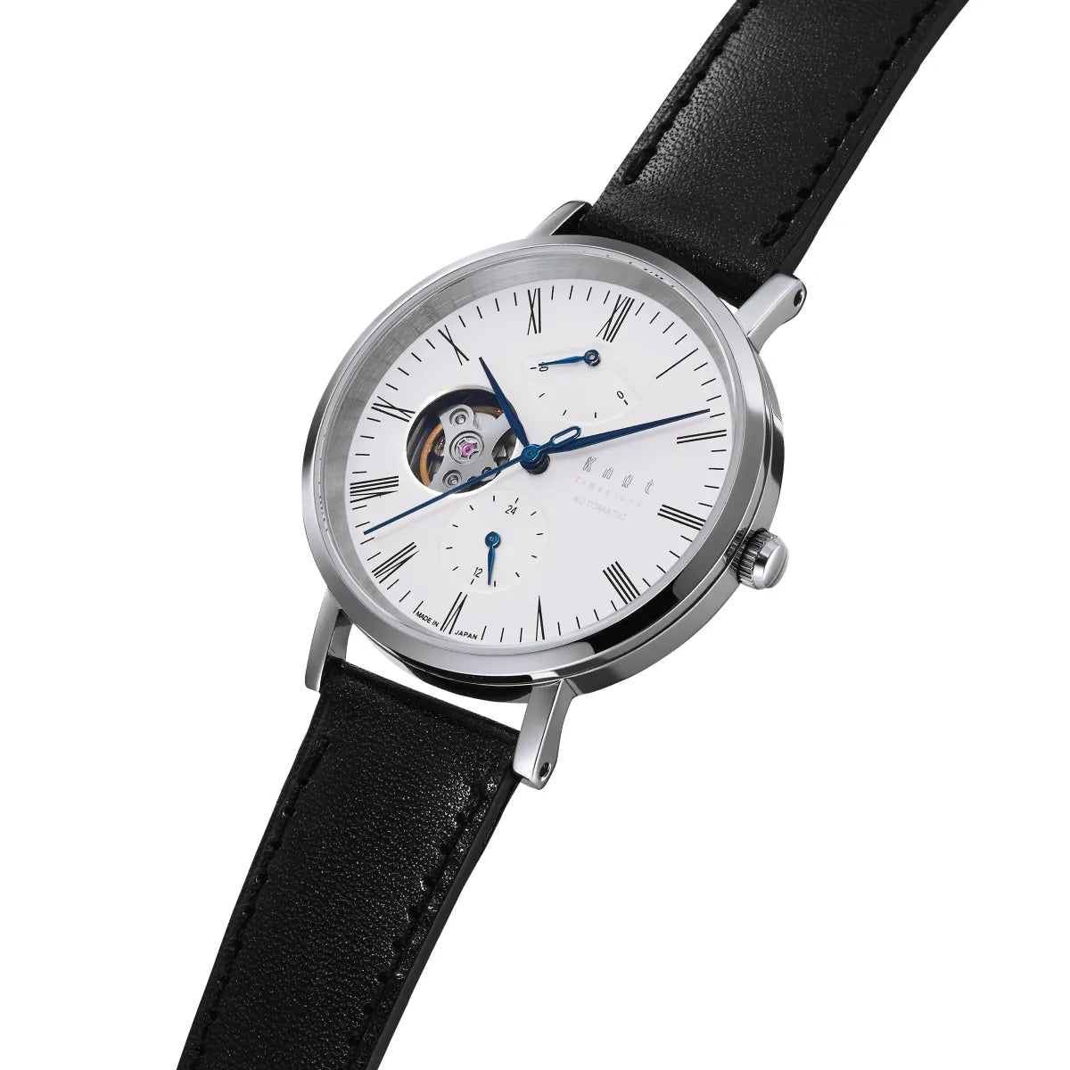 Knot CAP-38SVWH1 腕時計 メンズ レディース クォーツ ホワイト 日本製