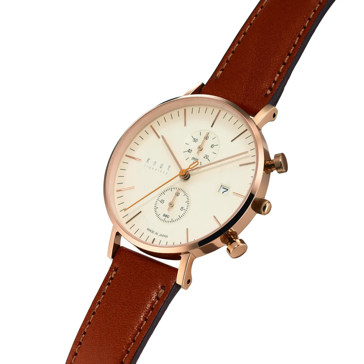 Knot CC-39RGIV 腕時計 メンズ レディース クォーツ ローズゴールド