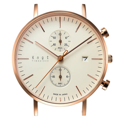 Knot CC-39RGIV 腕時計 メンズ レディース クォーツ ローズゴールド