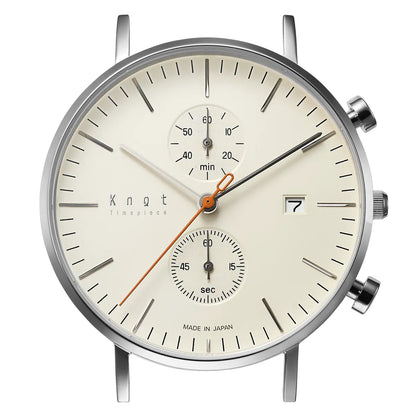 Knot CC-39SVIV 腕時計 メンズ レディース クォーツ アイボリー 日本製 Knot CC-39SVIV 腕時計 メンズ レディース クォーツ アイボリー 日本製