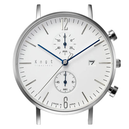 Knot CC-39SVWH1 腕時計 メンズ レディース クォーツ ホワイト 日本製