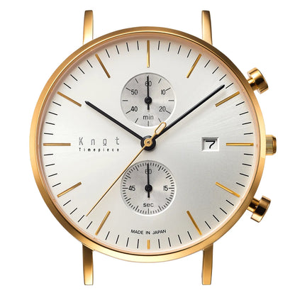 Knot CC-39YGSV 腕時計 メンズ レディース クォーツ イエローゴールド