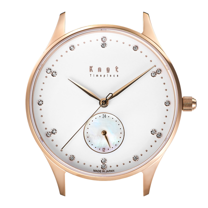 時計　knot Knot CJ-36RGWH 腕時計 メンズ レディース クォーツ ローズゴールド