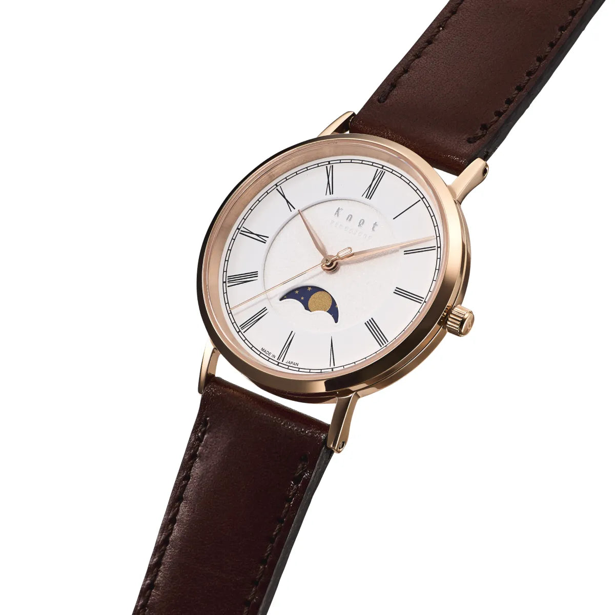 Knot CMP-34RGWH 腕時計 メンズ レディース クォーツ ローズゴールド