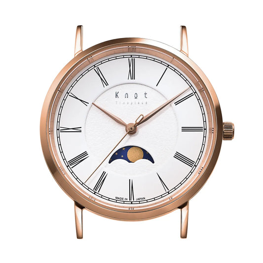 ムーンディスク時計 ムーンフェイズ - Maker's Watch Knot | 月の満ち欠けを腕元に