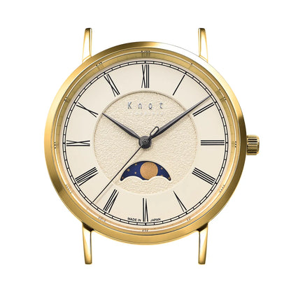 Knot CMP-34YGIV 腕時計 メンズ レディース クォーツ イエローゴールド