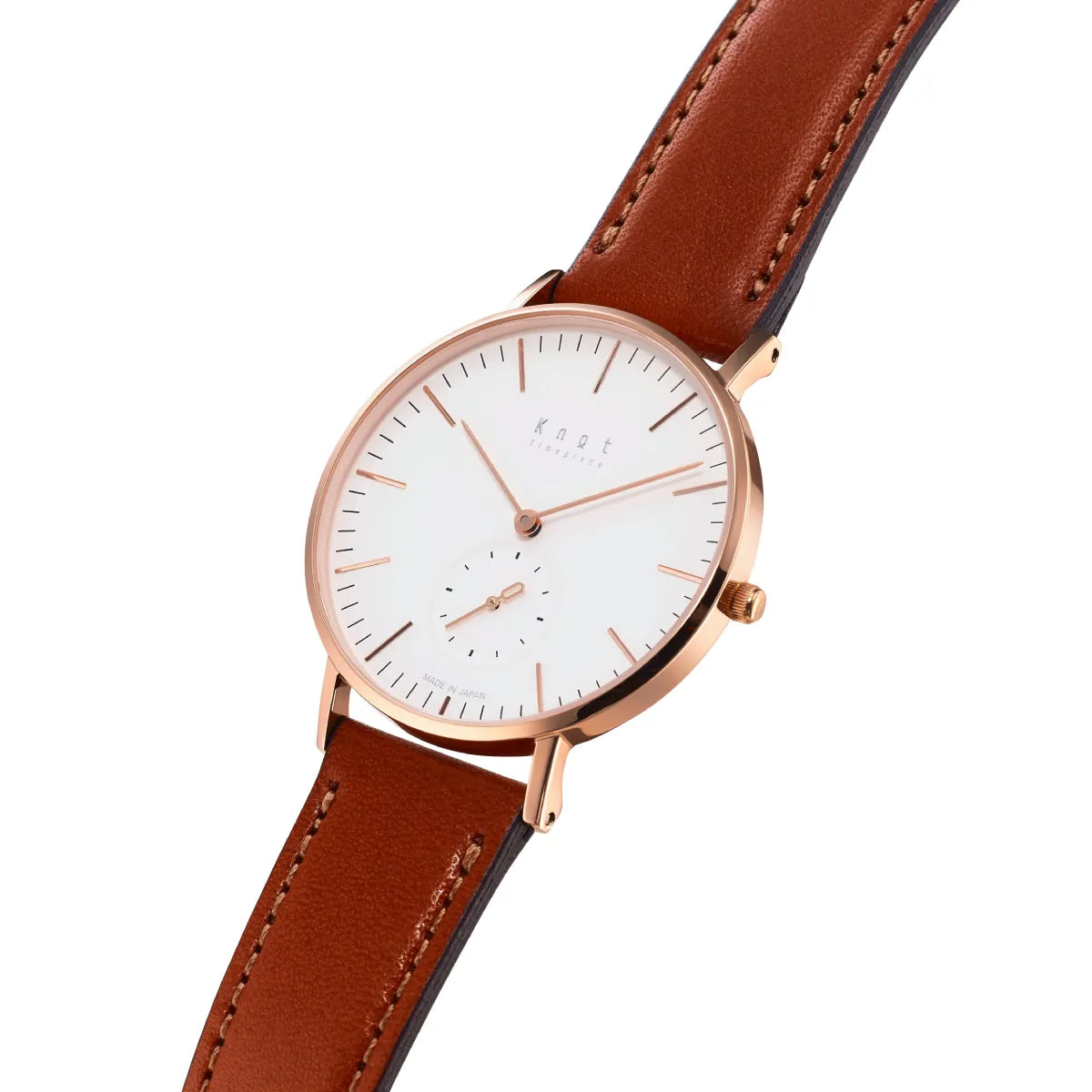 Knot CS-36RGWH 腕時計 メンズ レディース クォーツ ローズゴールド