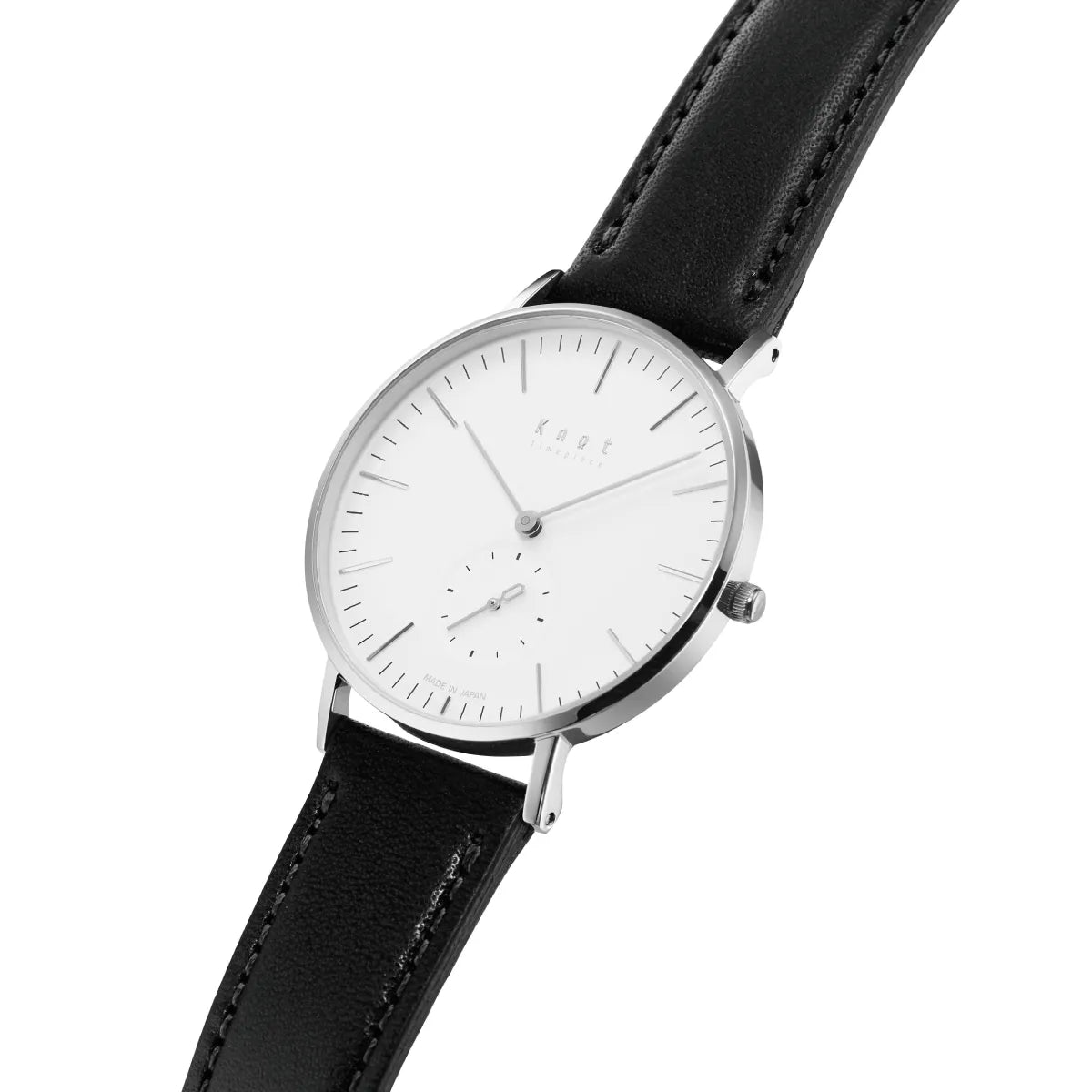 Knot CS-36SVWH 腕時計 メンズ レディース クォーツ ホワイト 日本製