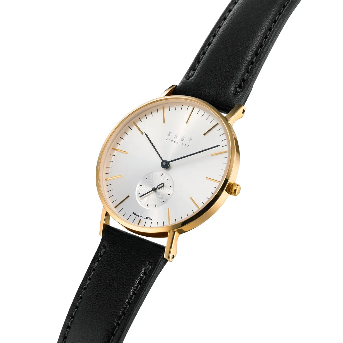 Knot CS-36YGSV 腕時計 メンズ レディース クォーツ イエローゴールド