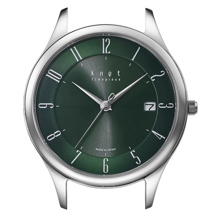 Knot CS-38ASVGN 腕時計 メンズ レディース ソーラー グリーン 日本製