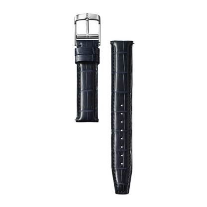 Knot S18-SFC-NV-L 時計ベルト バンド クロコダイル レザー 18mm Knot S18-SFC-NV-L 時計ベルト バンド クロコダイル レザー 18mm