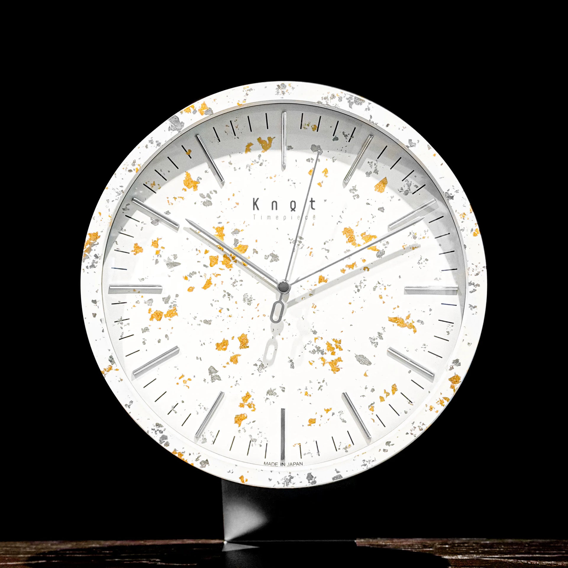 金沢箔クロック ホワイト1 – Maker's Watch Knot 金沢箔クロック ホワイト1 – Maker's Watch Knot