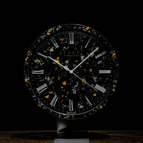 金沢箔クロック ブラック3 – Maker's Watch Knot