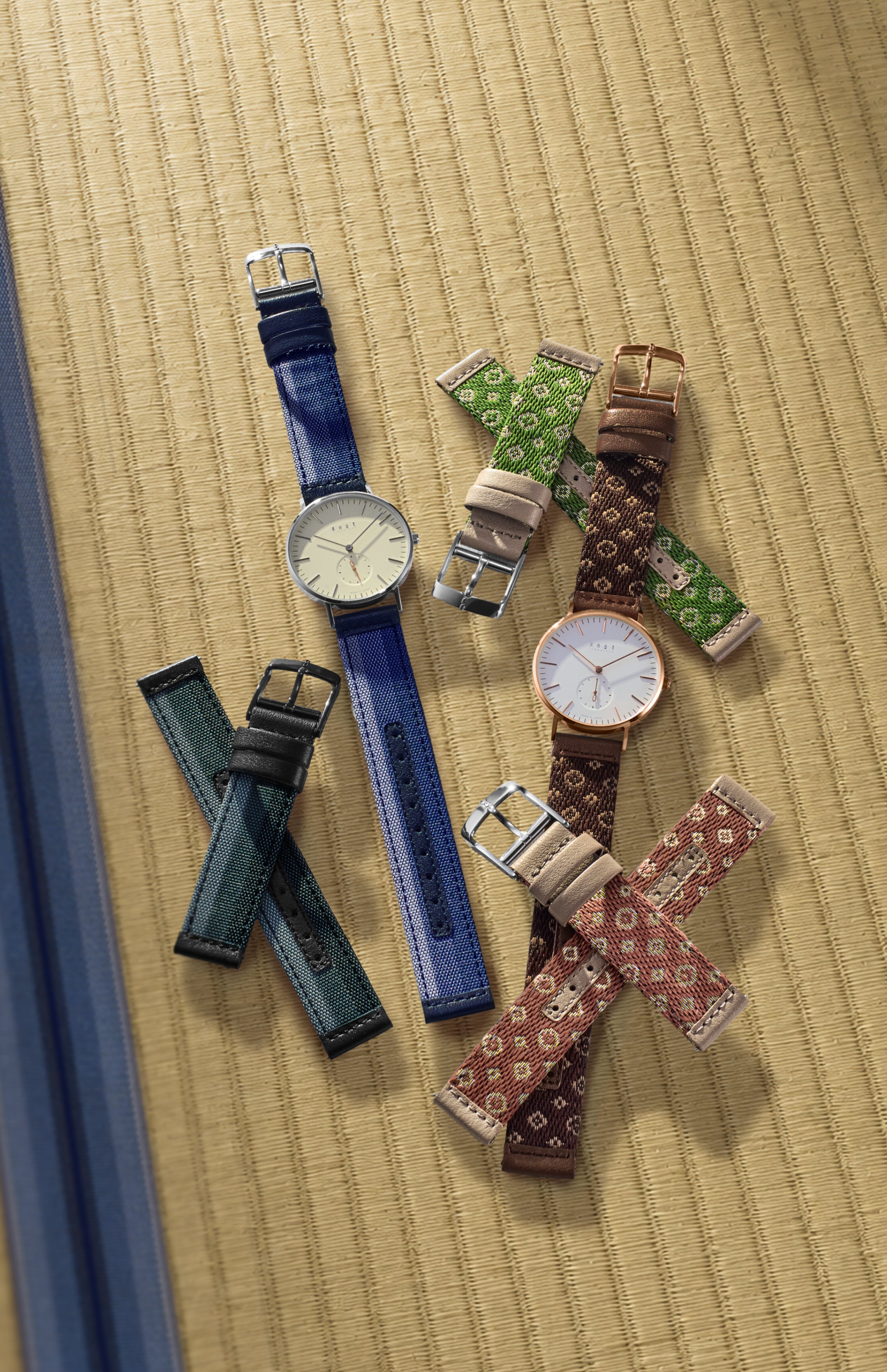髙田織物 / 畳縁（たたみべり） ストライプ柄/モノグラム柄 – Maker's
