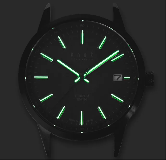 チタニウムソーラー 36mm – Maker's Watch Knot