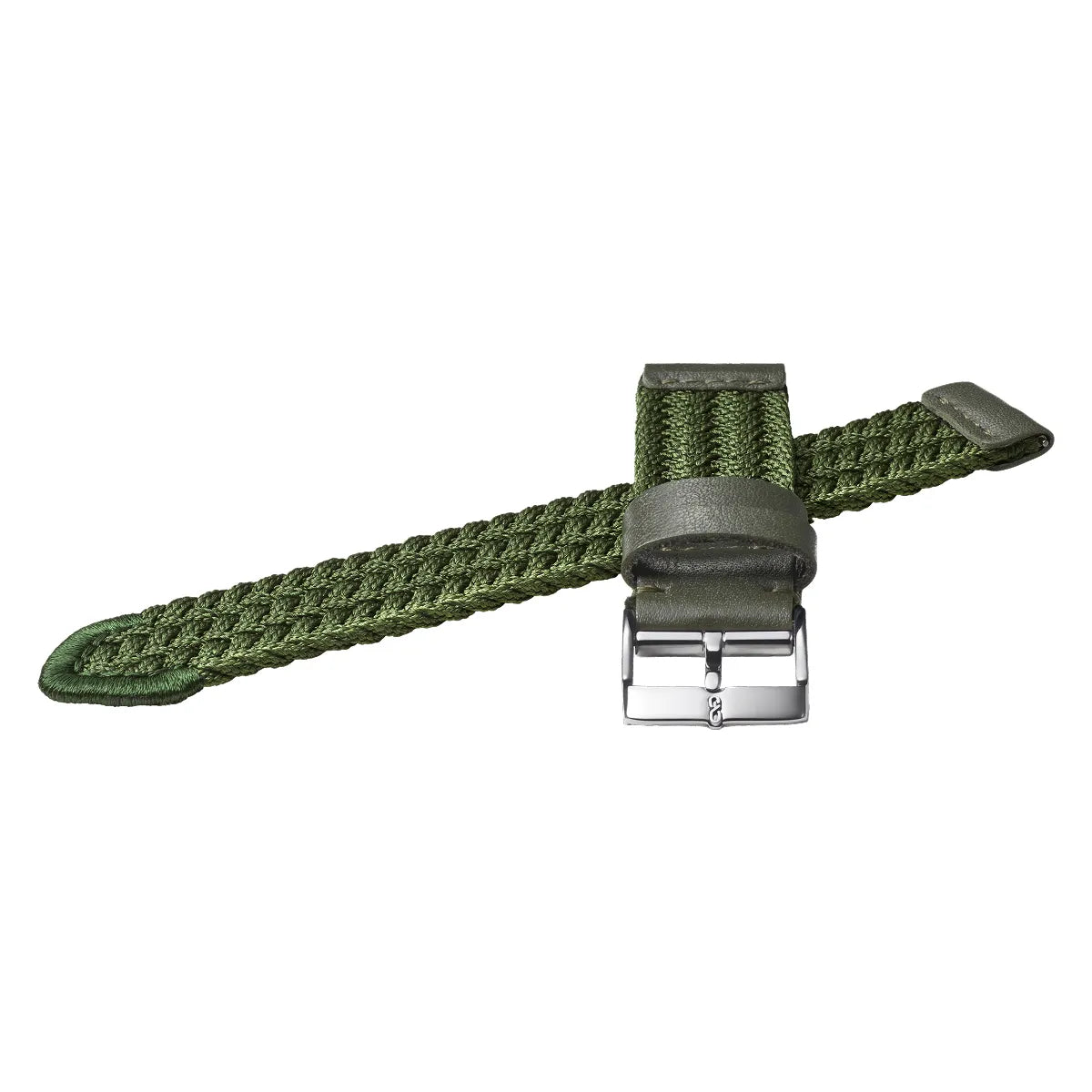 Knot S18-MK-OV 時計ベルト バンド くみひも 18mm オリーブ グリーン Knot S18-MK-OV 時計ベルト バンド くみひも 18mm オリーブ グリーン