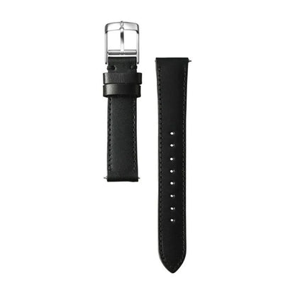 Knot S18-TT-BK 時計ベルト バンド 本革 18mm ブラック 栃木レザー
