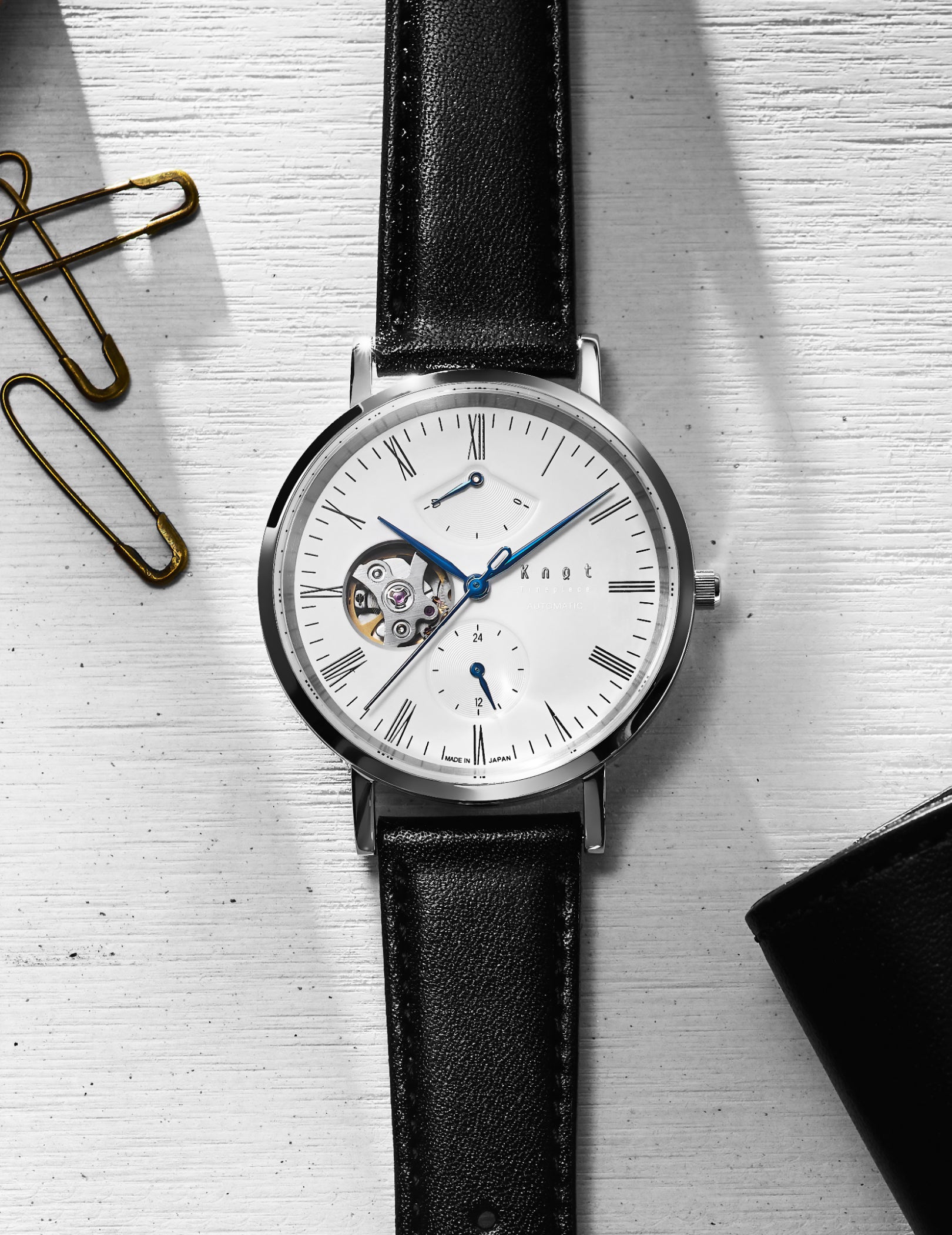 メカニカルオープンハート(38mm) - Maker's Watch Knot | 機械式