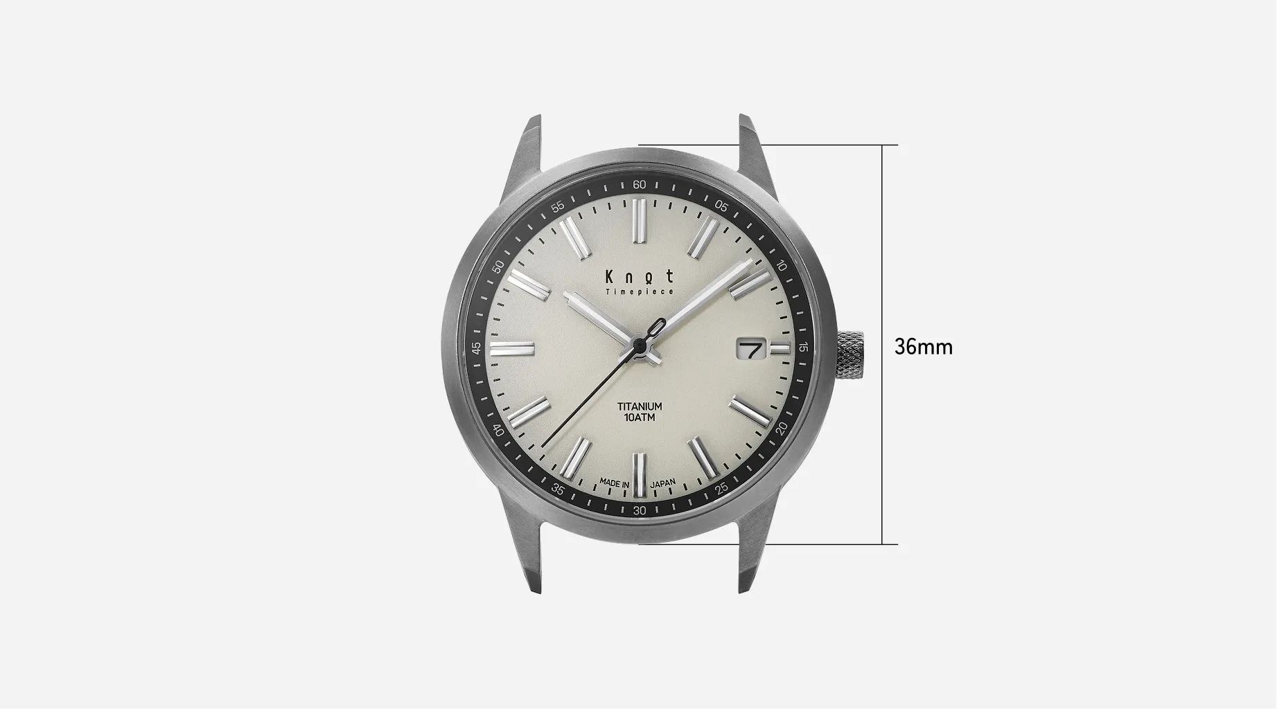 Maker's Watch Knot TS2-36TIIV チタニウムソーラーウォッチ 防水 軽い