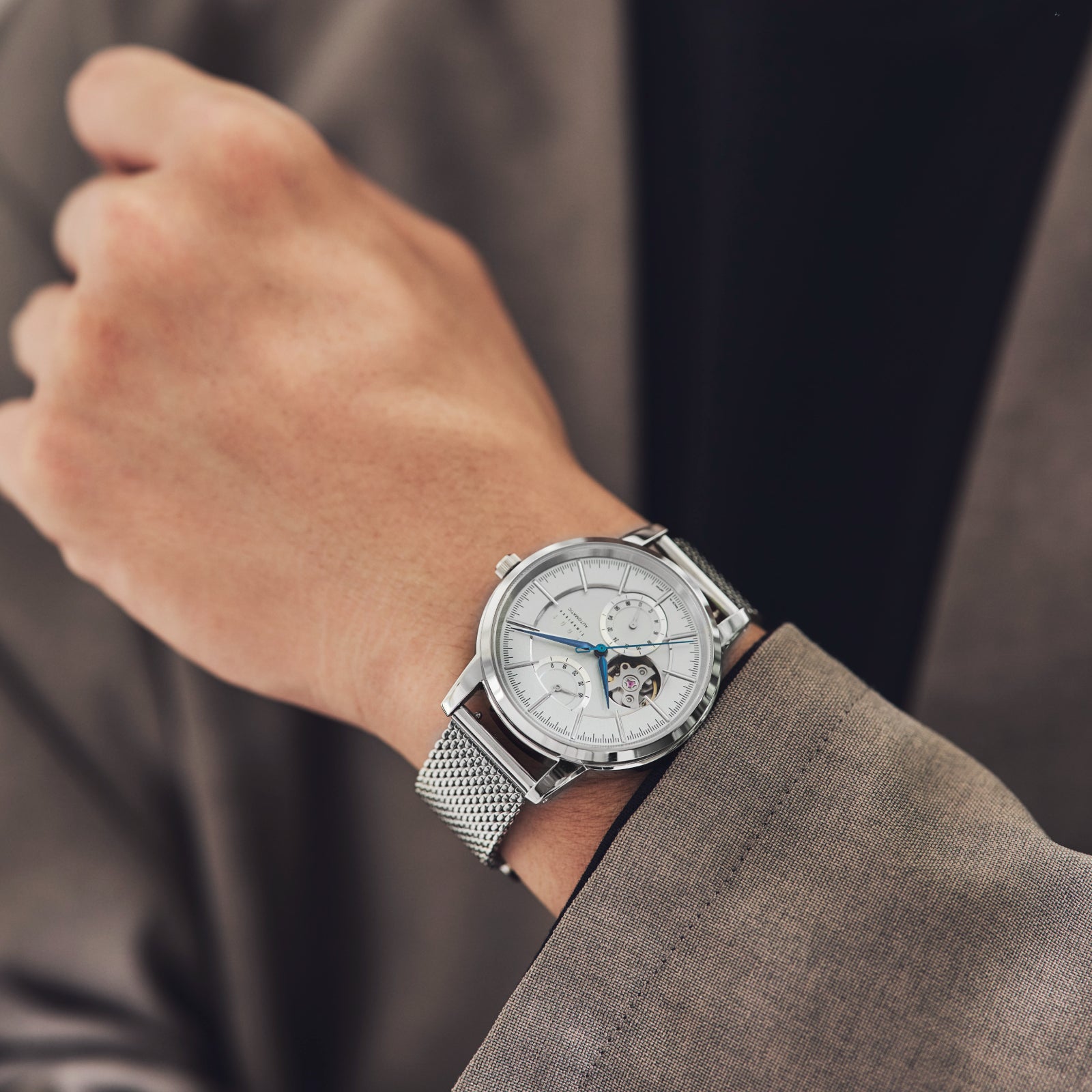 メカニカルオープンハート(40mm) - Maker's Watch Knot | 立体感のある メカニカルオープンハート(40mm) - Maker's Watch Knot | 立体感のある