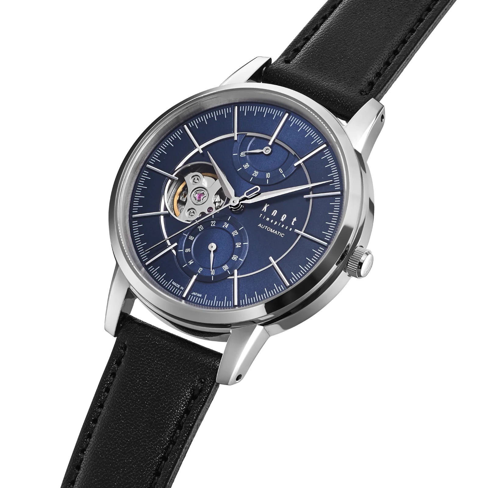 Knot CAP-40_S18-TT 腕時計 メンズ 自動巻き シルバー 日本製 40mm