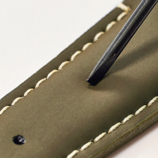 Knot 時計ベルト 18mm オールガードレザー 防水 スポーツ用 アウトドア Knot 時計ベルト 18mm オールガードレザー 防水 スポーツ用 アウトドア
