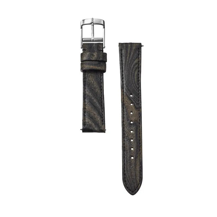 Knot S18-TOS-BK 時計ベルト バンド 本革 18mm ブラック スキモレザー Knot S18-TOS-BK 時計ベルト バンド 本革 18mm ブラック スキモレザー